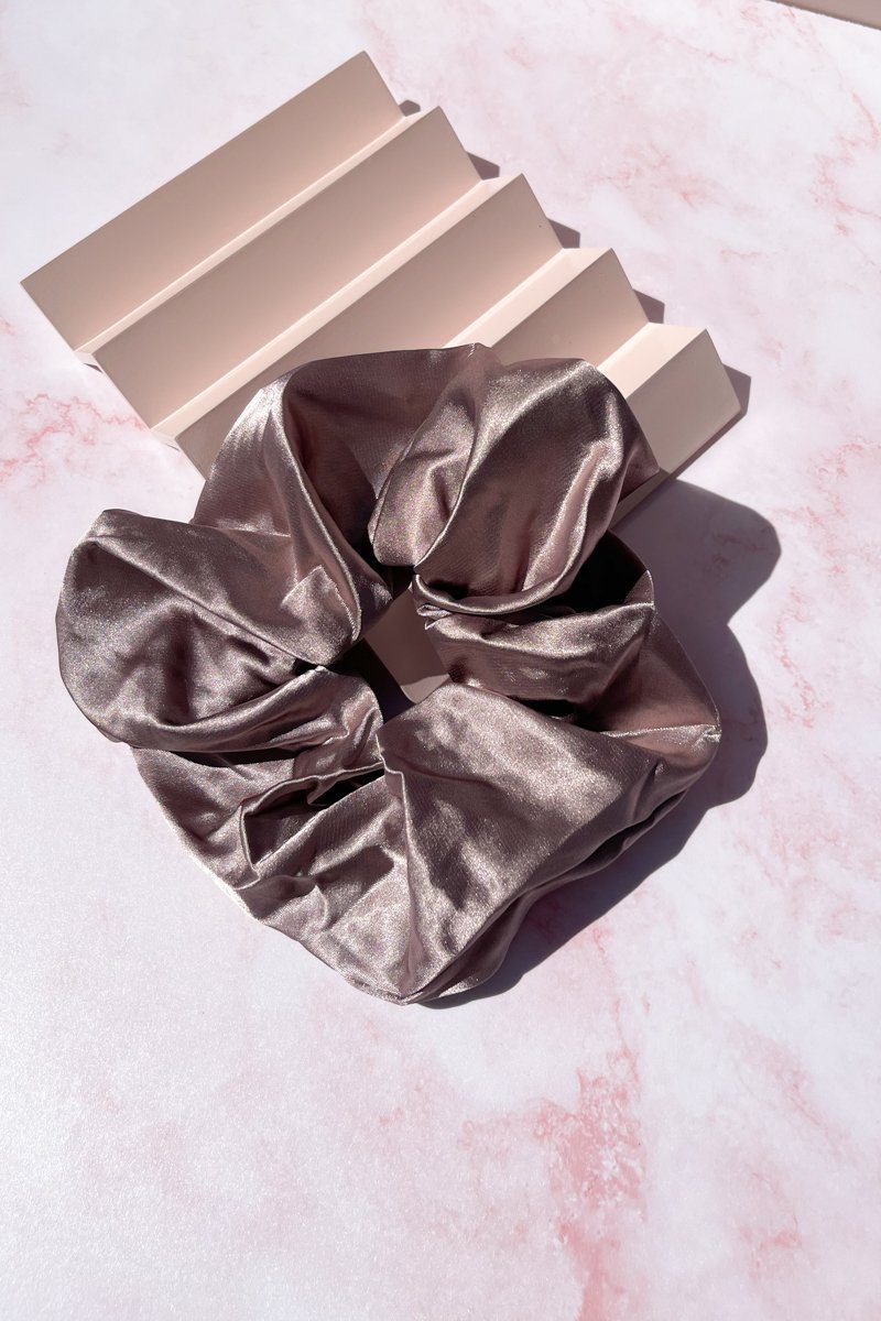 Oversized Satin Scrunchie Hair Accessory Mulberry & Grand Maeve 