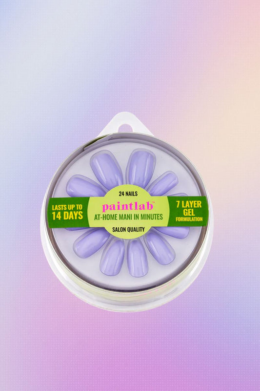 Paint Lab Sweet Lovely Lavender on Nails Nail paintlab 