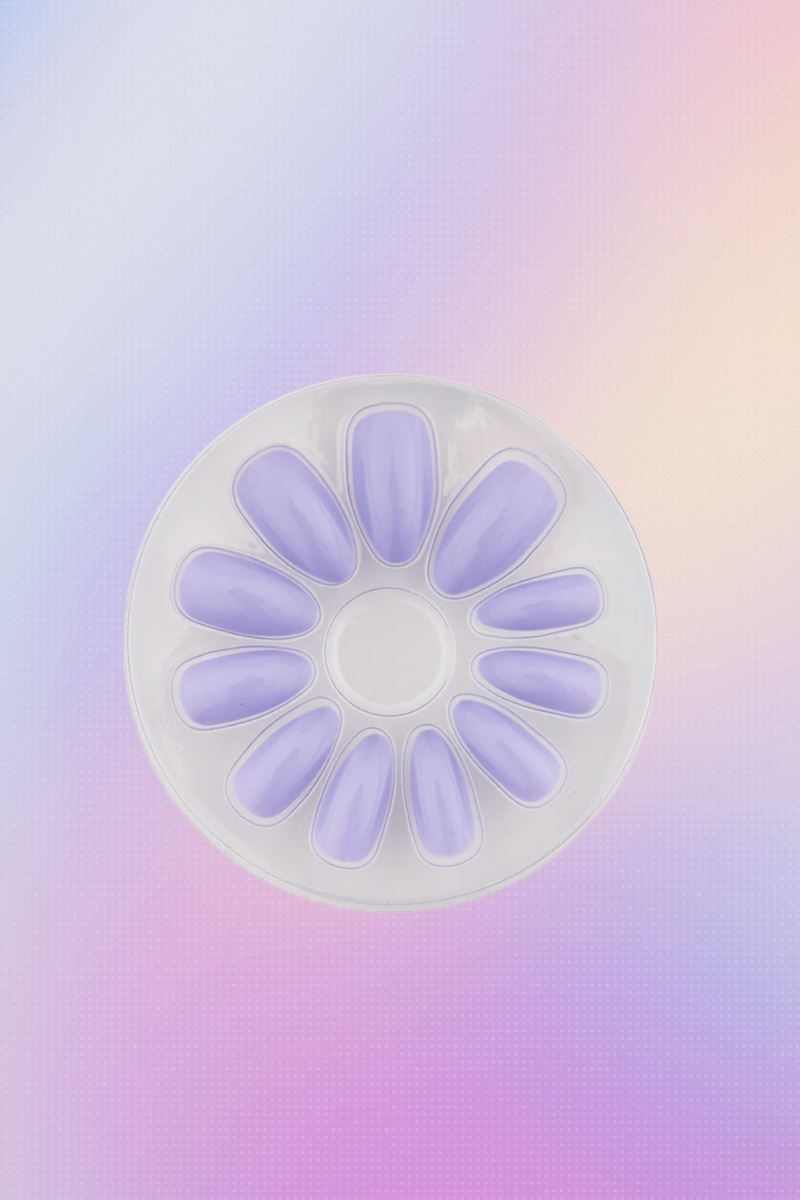 Paint Lab Sweet Lovely Lavender on Nails Nail paintlab 