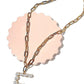 Pearl Initial Necklace Necklace Mulberry & Grand F 