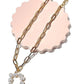 Pearl Initial Necklace Necklace Mulberry & Grand R 