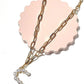 Pearl Initial Necklace Necklace Mulberry & Grand S 