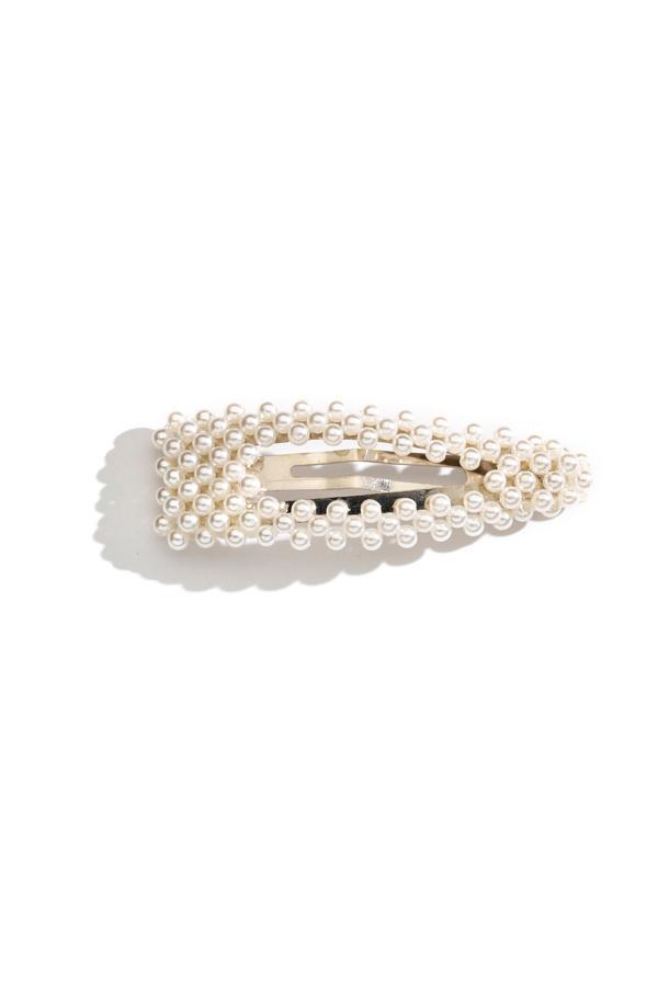 Pearl Triangle Barrette