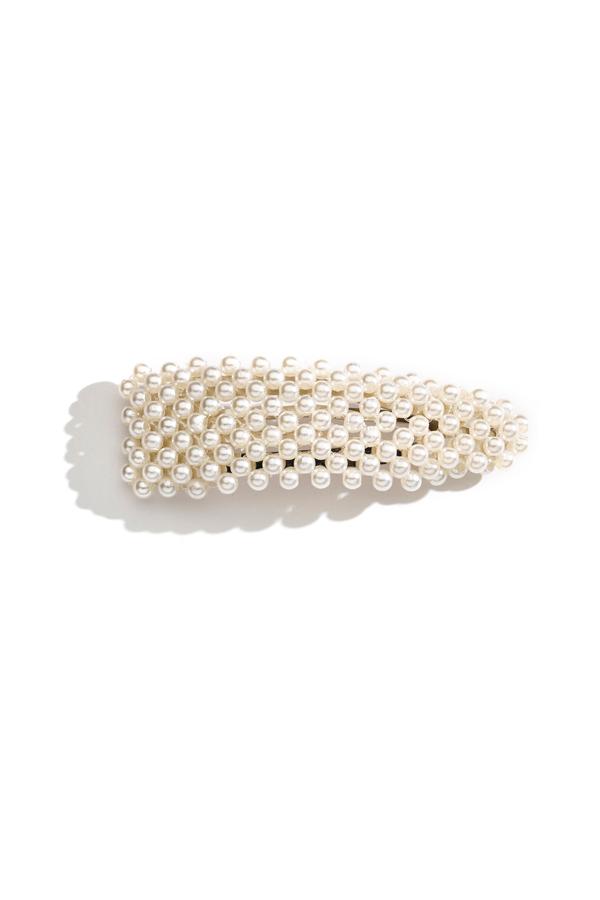 Pearl Triangle Barrette