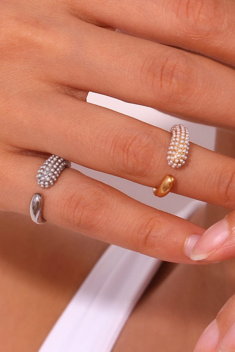 Pearly Wrap Midi Ring Rings mure + grand 