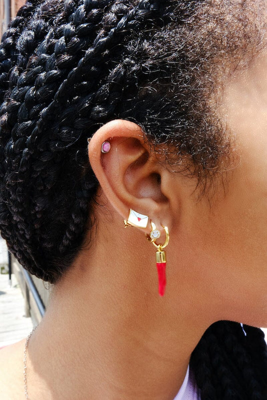 Pepper Charm Dangle Earrings Earrings mure + grand 