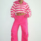 Pink Cargo Pants Clothing Bailey Rose 