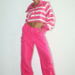 Pink Cargo Pants Clothing Bailey Rose 