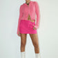 Pink Washed Zip Up Hoodie Clothing Bailey Rose 