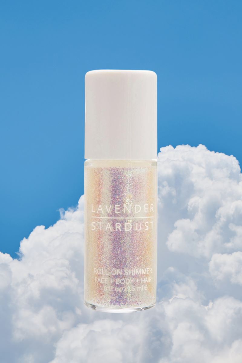 Roll on Body Glitter Beauty Lavender Stardust Aura 