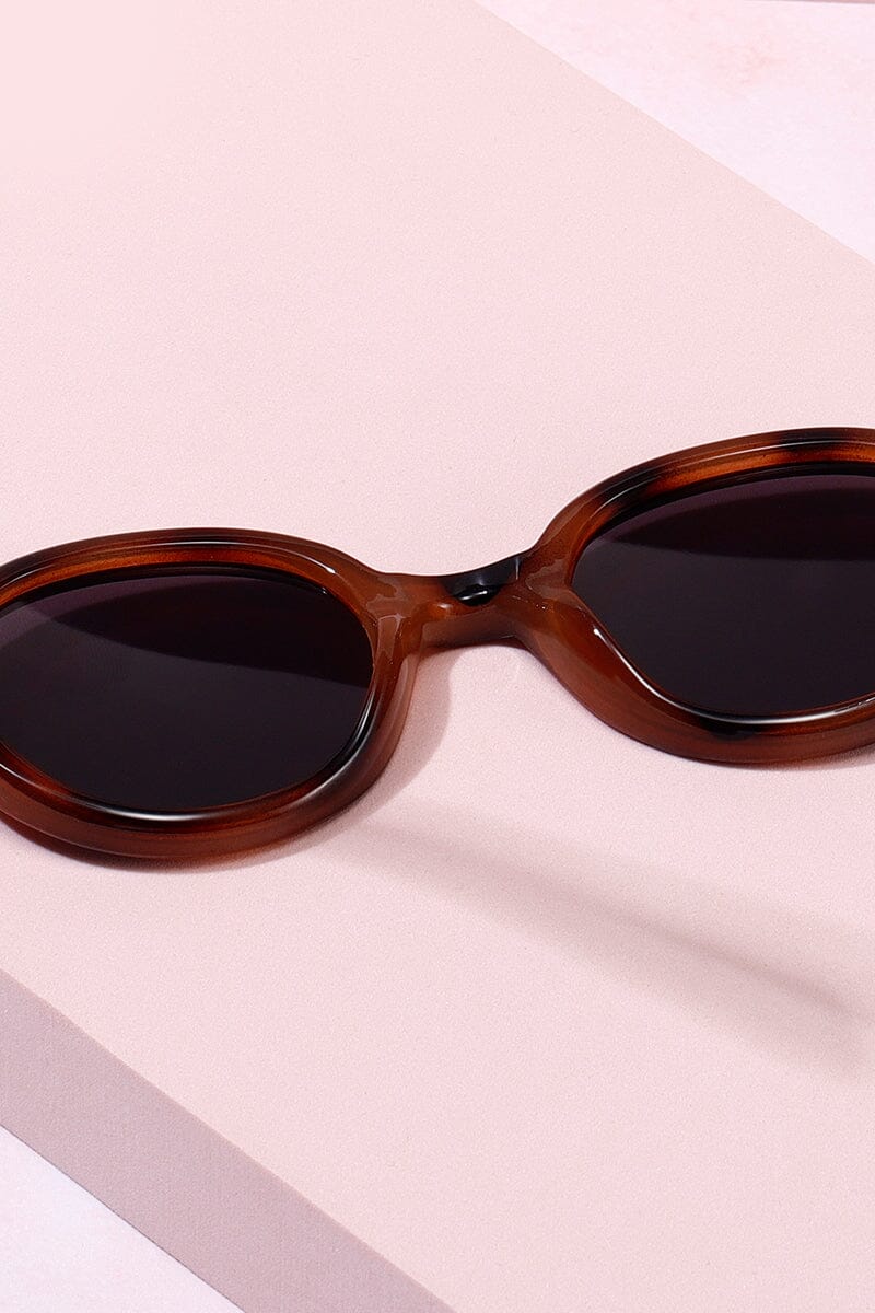 Sardinia Round Frame Sunglasses Sunglasses mure + grand 