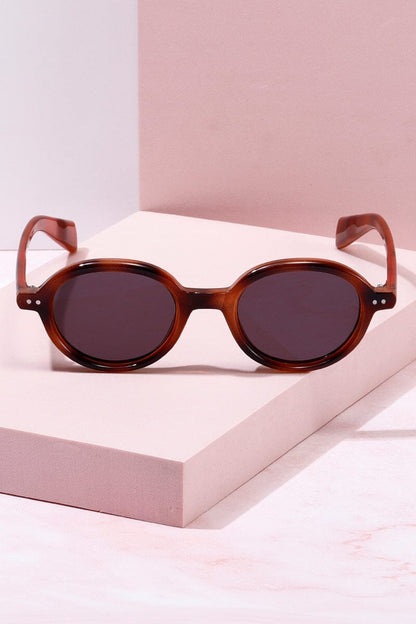 Sardinia Round Frame Sunglasses Sunglasses mure + grand Tortoise/Black 