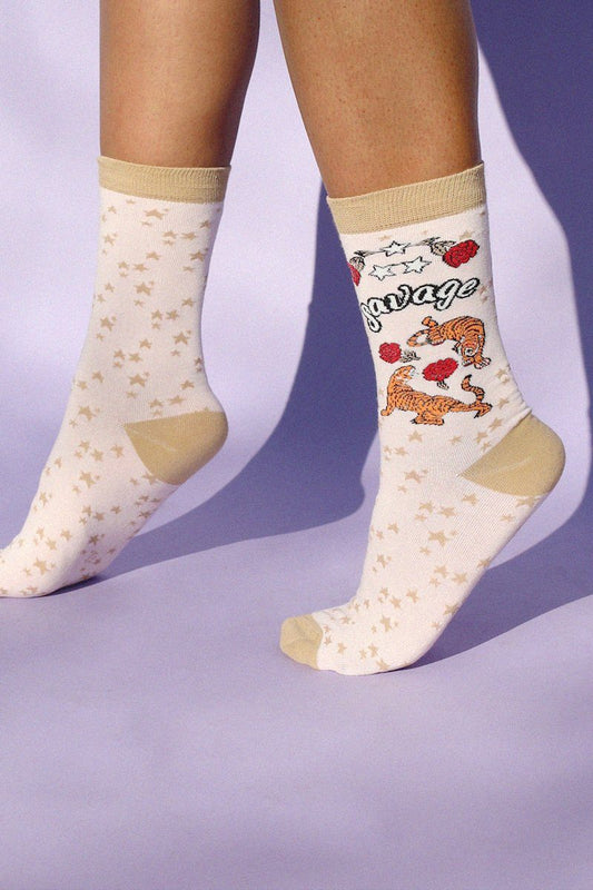 Savage Socks Socks Mulberry & Grand 