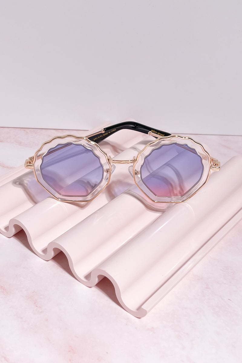 Shell Sunglasses Sunglasses Mulberry & Grand Purple 