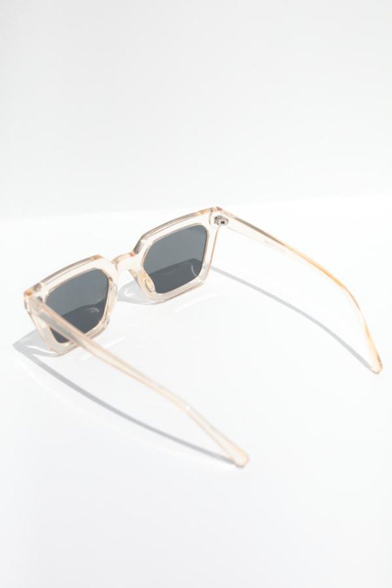 Square Snatched Frame Sunglasses