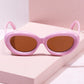 Soft Serve Puff Frame Sunglasses Sunglasses mure + grand Pink/Lt Brown 