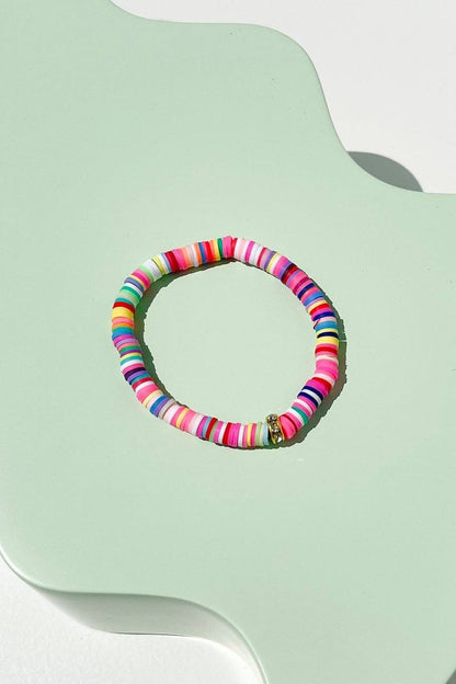 Solid Inspirational Bracelet Bracelet Mulberry & Grand Rainbow 