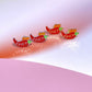 Spicy Enamel Charm Stud Earrings Earrings Mure + Grand 