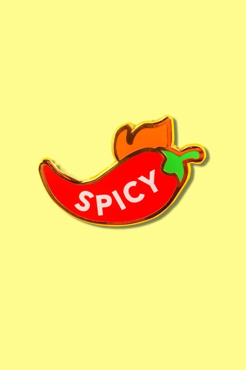 Spicy Enamel Pin Enamel Pin Patches & Pins 