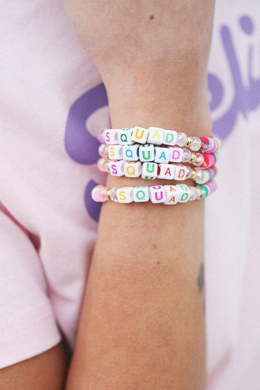 Squad Inspirational Beaded Bracelet Bracelet Mulberry & Grand 