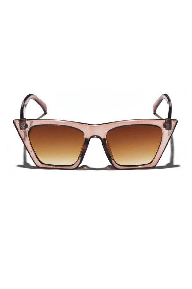 Luxe Square Bug Eye Ombre Sunglasses Oversized Big Drop XXL Ombre Sunset COLORS Square Aviator  main image 4