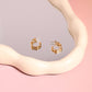 Squiggle Sparkle Hoop Earring mure + grand 