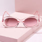 SSS Rounded Frame Sunglasses Sunglasses mure + grand Pink/Purple-Pink Ombre 