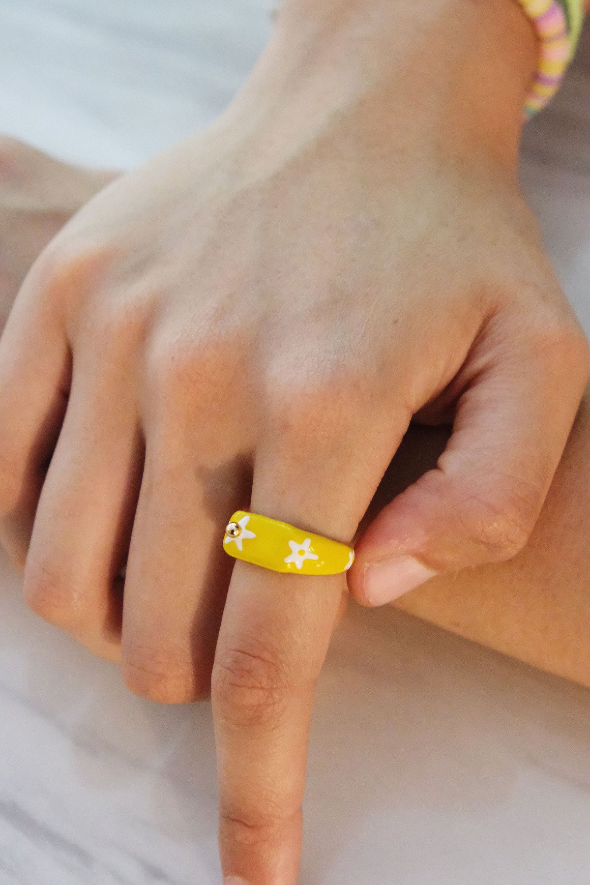 Starstruck Enamel Stacking RingMure + Grand