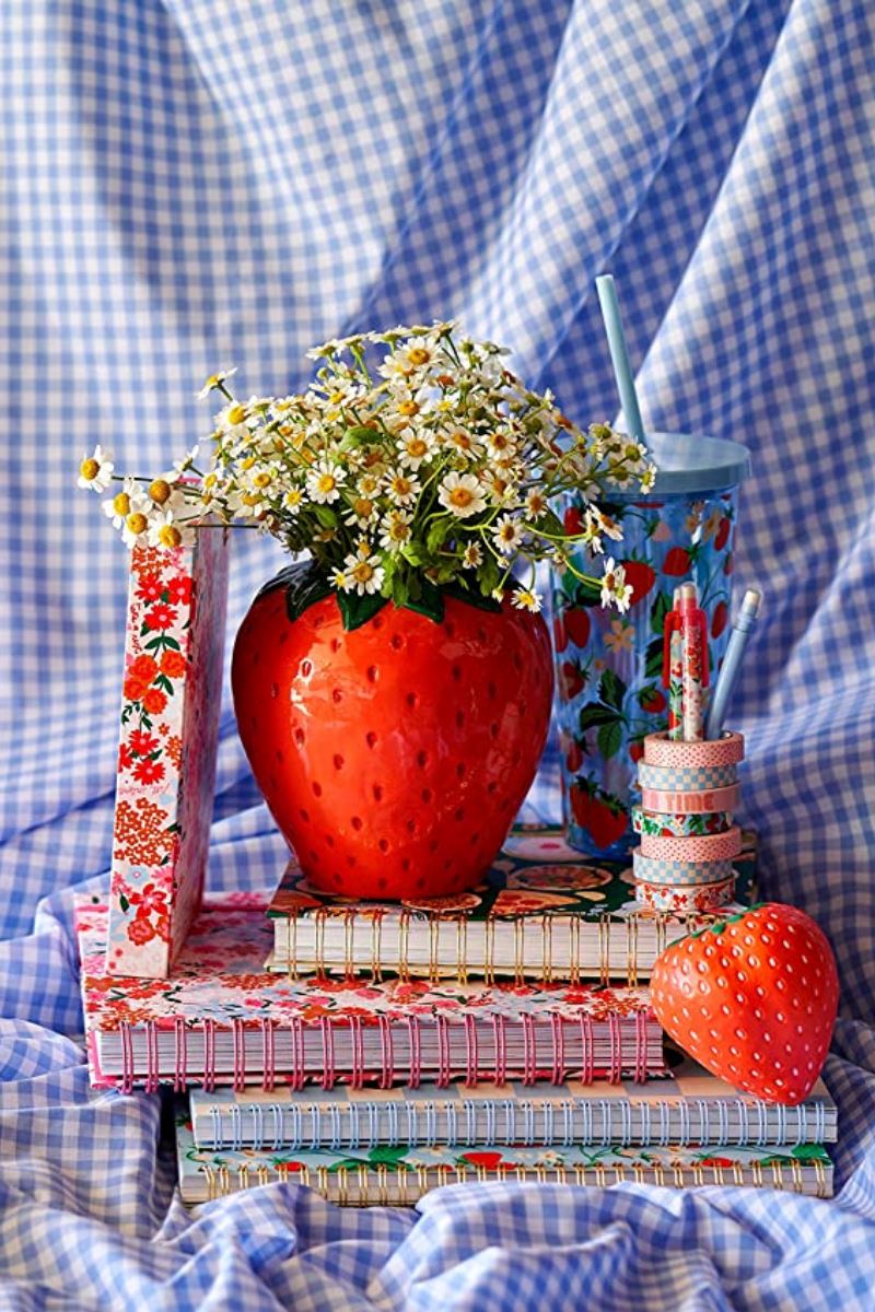 Strawberry Field Ceramic Vase Home Decor Ban.do 