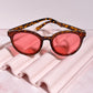 Suns Out Sunglasses Sunglasses Mulberry & Grand Tortoise with Pink Lens 