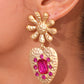 Sunset Love Drop Statement Earrings Earrings mure + grand 