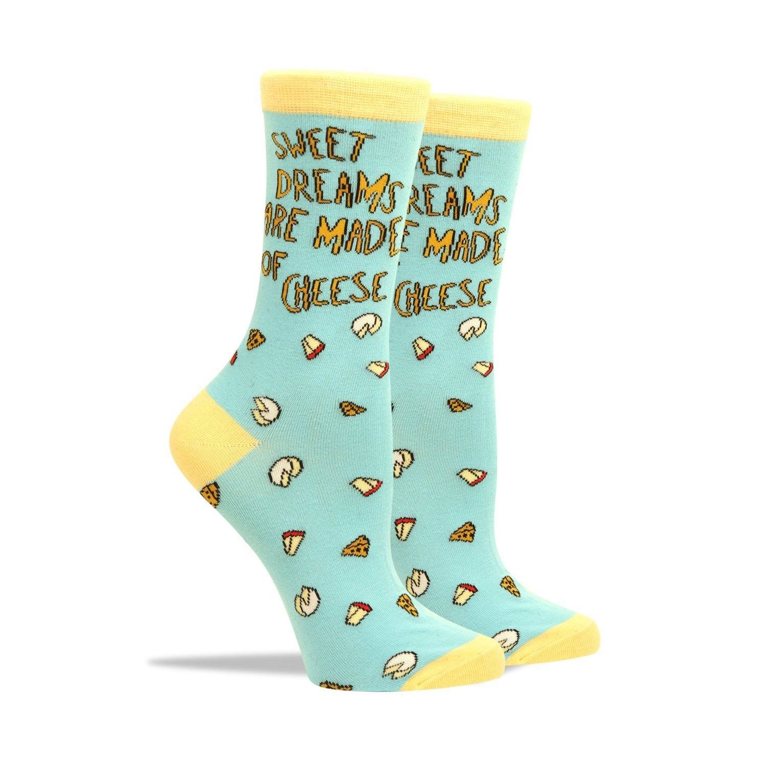 Sweet Dreams are Made of Cheese Socks