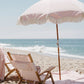 The Beach Blanket in Pink Stripe Home Decor Business & Pleasure Co. 