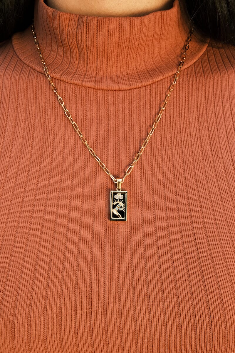The Magician Tarot Card Pendant NecklaceMure + Grand