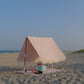 The Premium Beach Tent in Pink Stripe Cabana Business & Pleasure Co. 