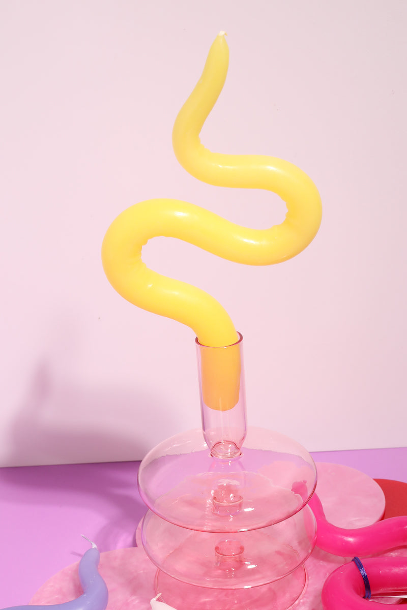 Viisiionss Power Wiggler Candle Home Decor Viisiionss Lemon 