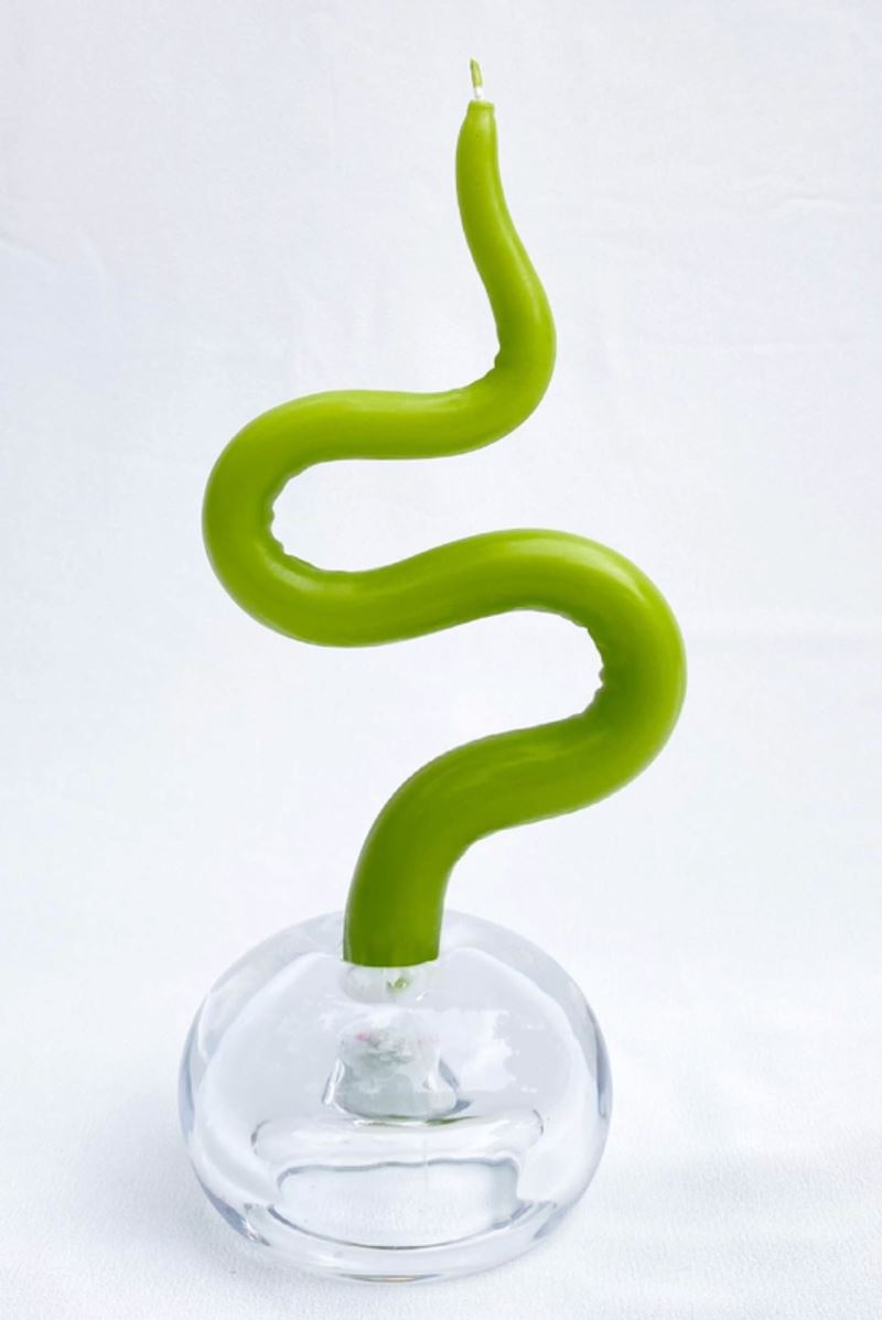 Viisiionss Power Wiggler Candle Home Decor Viisiionss Lime Green 